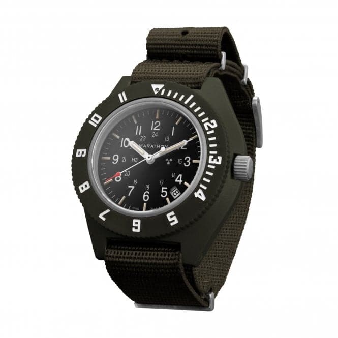 41mm Sage Green Pilot's Navigator Date Nylon DEFSTAN WatchMarathon WatchesWW194013SG - 0110