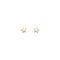 Dew Gold Plated Mini Star Stud Earrings