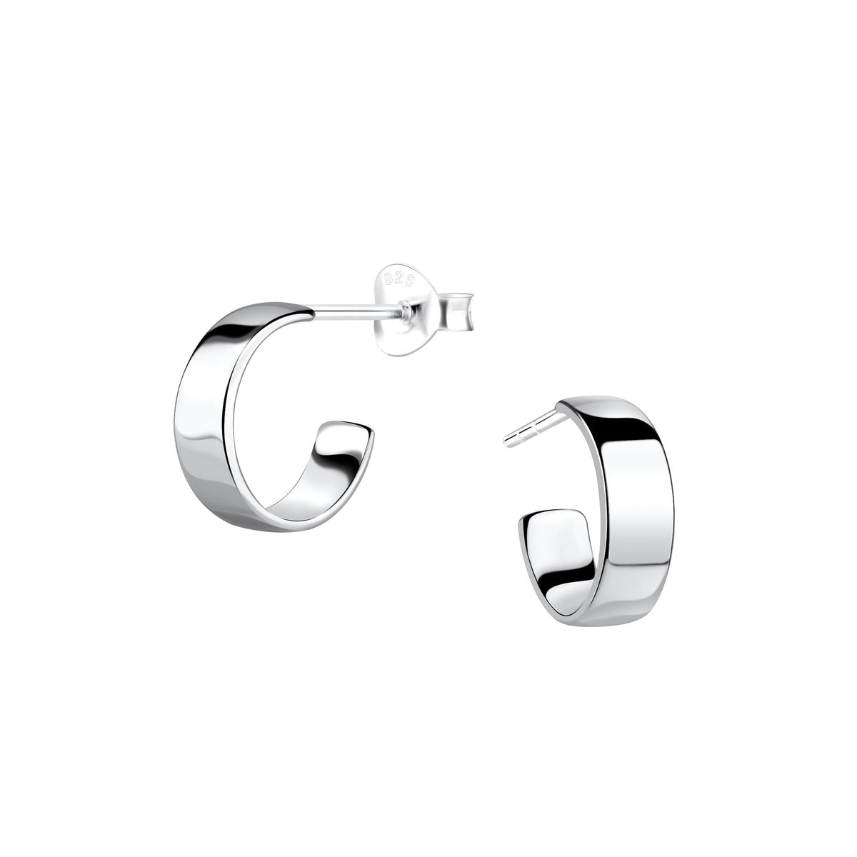 Dew 11mm Chunky Stud Hoop Earrings 44399HP