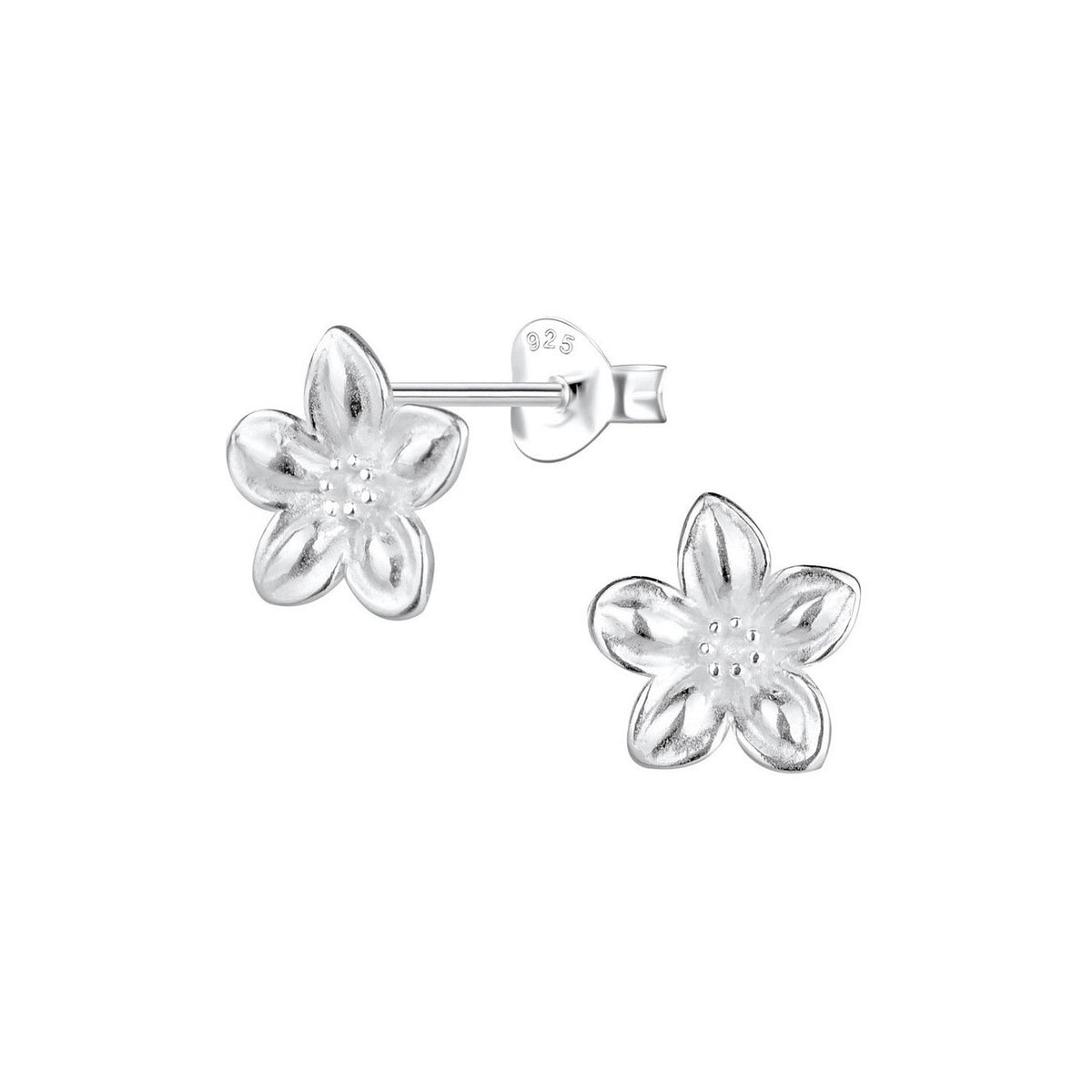 Dew Flower Stud Earrings