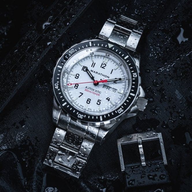 46mm Arctic Edition Jumbo Day Date Automatic (JDD) Stainless Steel WatchMarathon WatchesWW194021SS - 0509