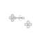Dew Twisted Flower Stud Earrings