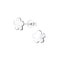 Dew Simple Flower Stud Earrings