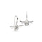 Kit Heath Blossom Flyte Honey Bee Glitz Zirconia Rhodium Plated Drop Earrings 50336CZ