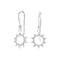 Dew Sun CZ Drop Earrings