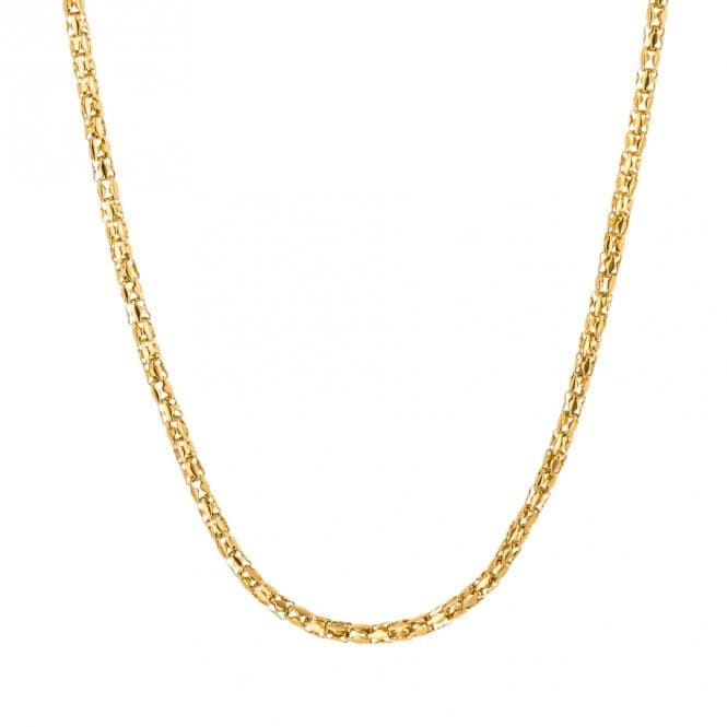 56cm Gold Plated Fancy Chain Necklace N4568Fred BennettN4568