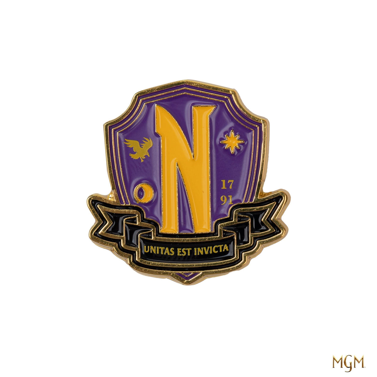 Wednesday Set Of 2 Nevermore Academy Pins CR3270