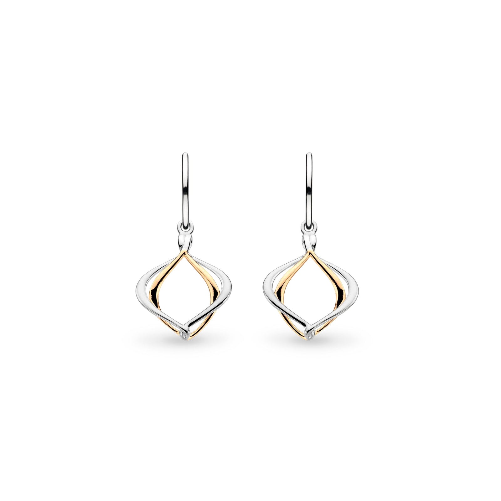 Kit Heath Alicia Golden Gold Plated Petite Drop Earrings 60018GRP