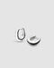 Kit Heath Coast Pebble Smooth Hinged Hoop Earrings 60152RP