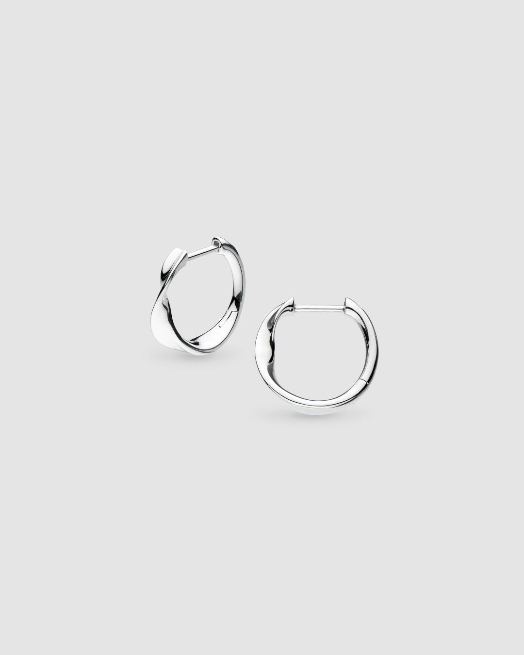 Kit Heath Serenity Curve Hinged Hoop Earrings 61193RP