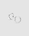 Kit Heath Serenity Curve Hinged Hoop Earrings 61193RP