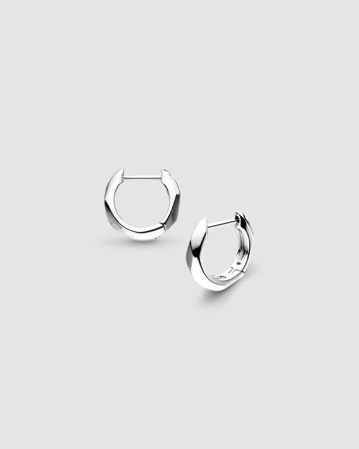 Kit Heath Glint Geo Narrow Hinged Hoop Earrings 61252RP