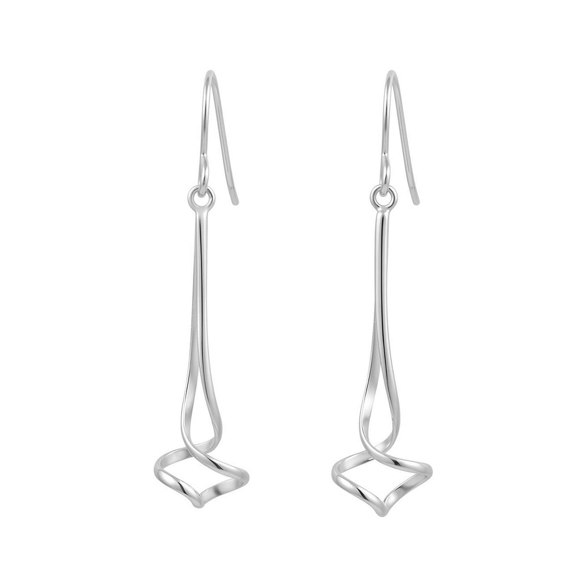 Dew Curl Drop Earrings