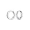 Dew 15mm Hinged Court Hoop Earrings 68895HP