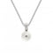6mm Freshwater Pearl With Zirconia Bale Pendant 9352FPCDew9352FPC