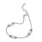 Kit Heath Coast Tumble Pearl Rhodium Plated 7.5? Station Bracelet 70165FP