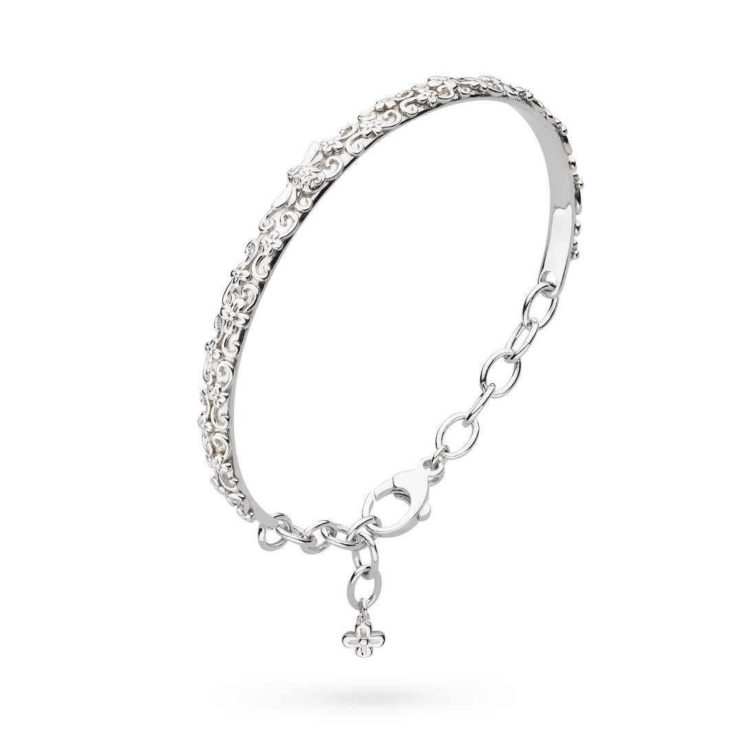 Kit Heath Blossom Flyte Honey Bee Rhodium Plated Changle Bracelet  70331RP