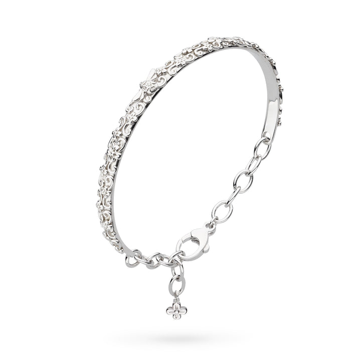 Kit Heath Blossom Flyte Honey Bee Rhodium Plated Changle Bracelet  70331RP