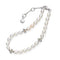 Kit Heath Blossom Flyte Honey Flower Rhodium Rice Pearl 7.5 Station Bracelet 70332FP