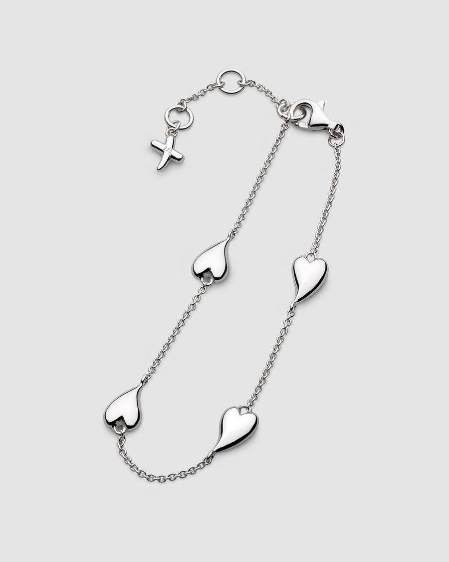 Kit Heath Desire Kiss Heart 7.5? Station Bracelet 70501RP