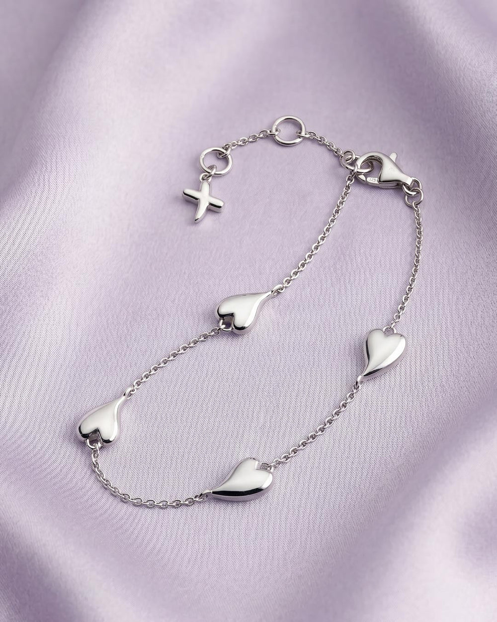 Kit Heath Desire Kiss Heart 7.5? Station Bracelet 70501RP