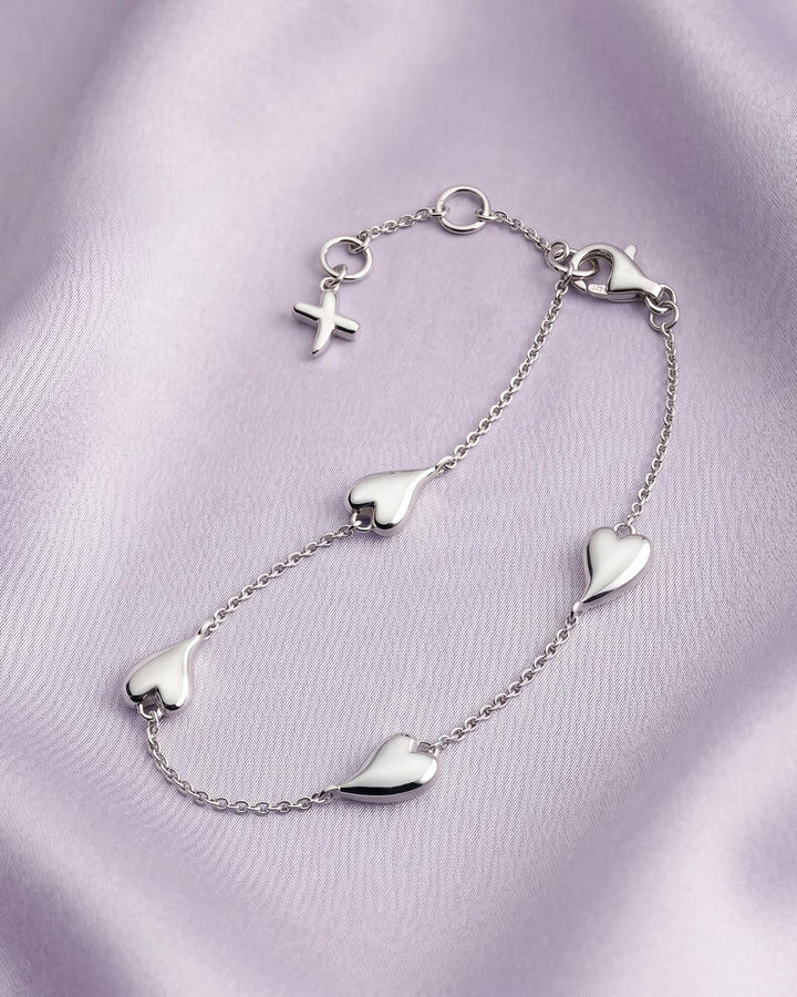 Kit Heath Desire Kiss Heart 7.5? Station Bracelet 70501RP