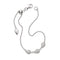 Kit Heath Desire Kiss Precious Pavé  Rhodium Plated Heart Triplet 7? Slider Bracelet  70511WT