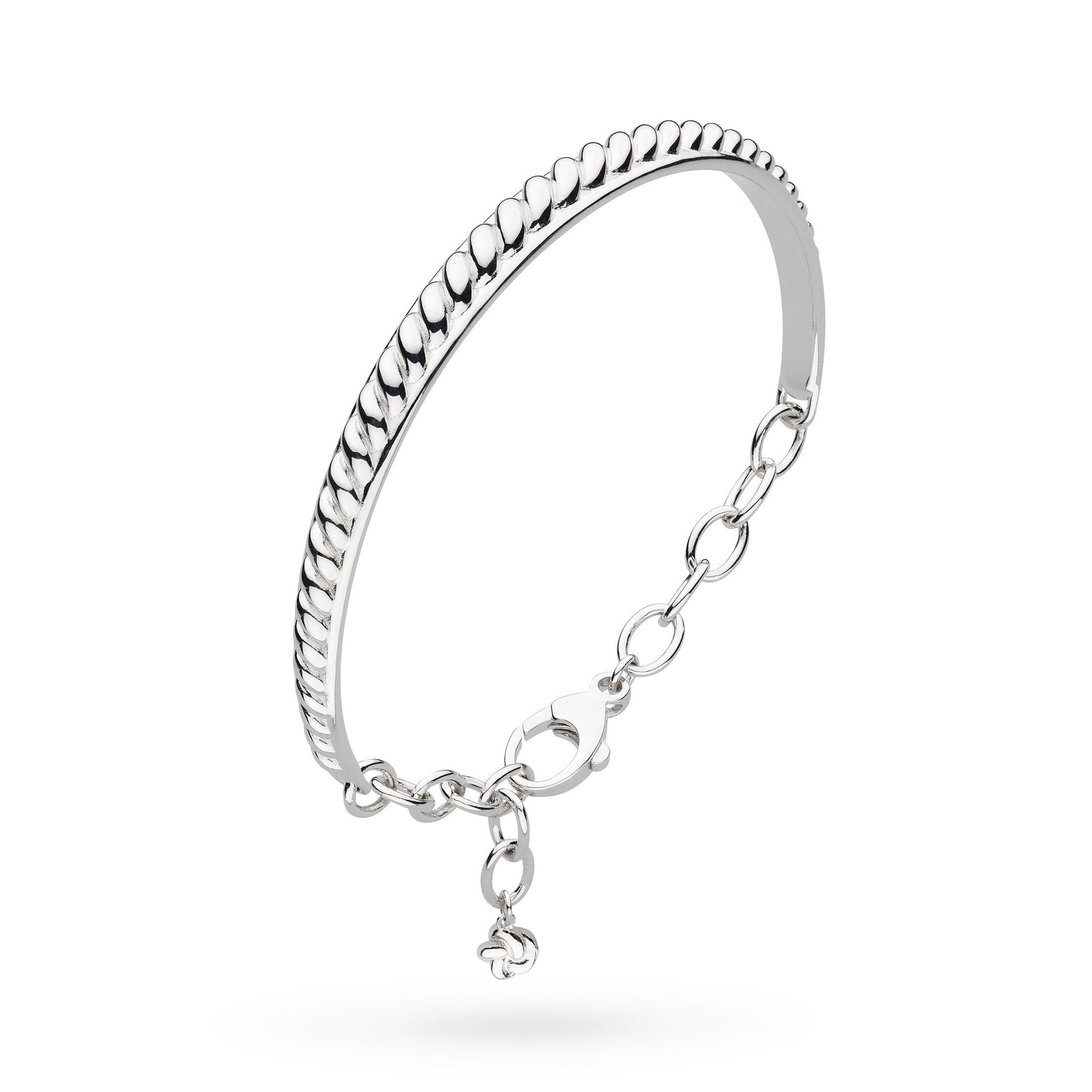 Kit Heath Marina Rope Band Rhodium Plated Changle ® Bracelet  71065RP
