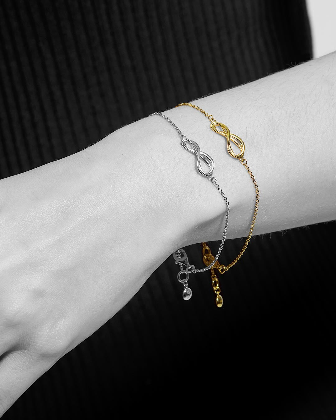 Kit Heath Infinity Mini Golden Gold Plated 7.5? Bracelet 71160GD