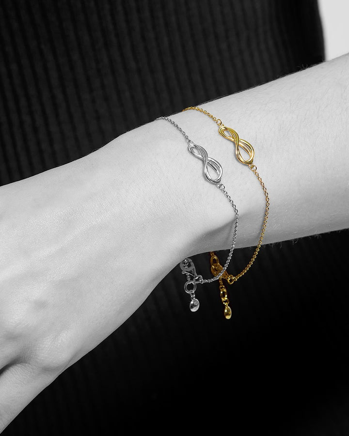 Kit Heath Infinity Mini Golden Gold Plated 7.5? Bracelet 71160GD