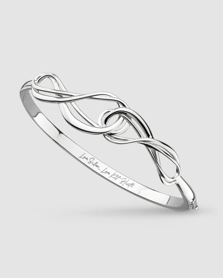 Kit Heath Infinity M/L Hinged Bangle 71162RPML