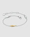 Kit Heath Glint Golden Gold Plated Two-Tone 7.5? Station Bracelet 71255GRP