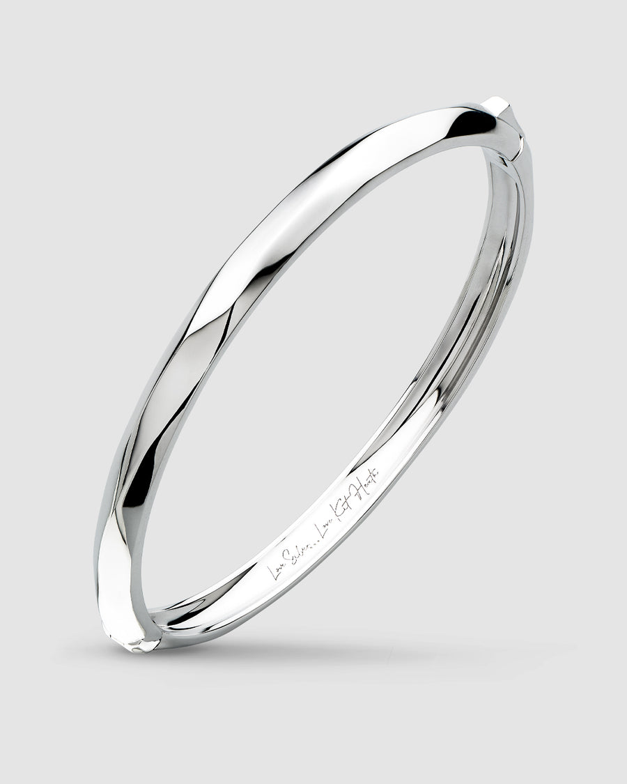 Kit Heath Glint Geo Hinged Bangle 71256RP