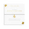 a little good fortune bracelet on a card