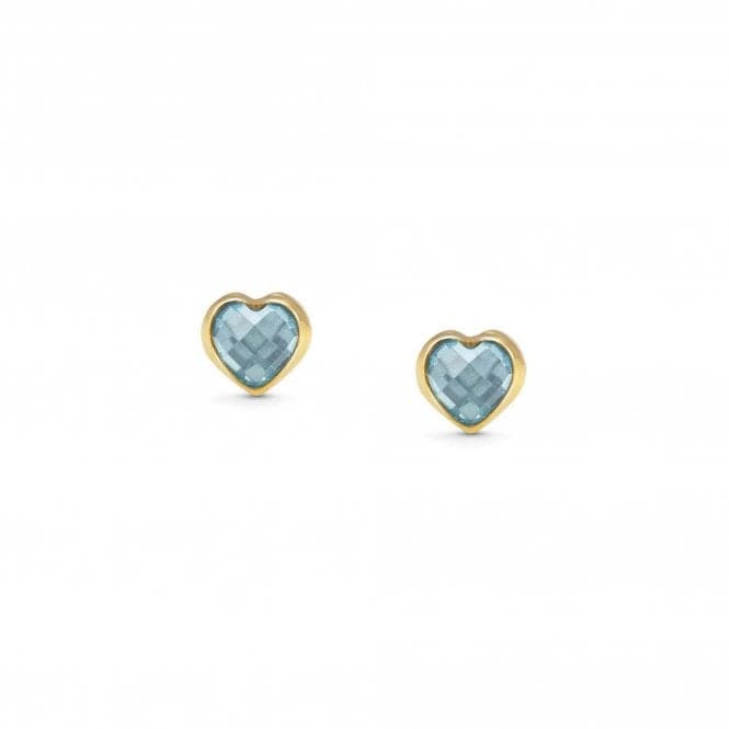 750 Gold Stones Light Blue Earrings 027843/006Nominations027843/006