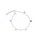 Dew Multi CZ Charm 7.5 Inch Bracelet