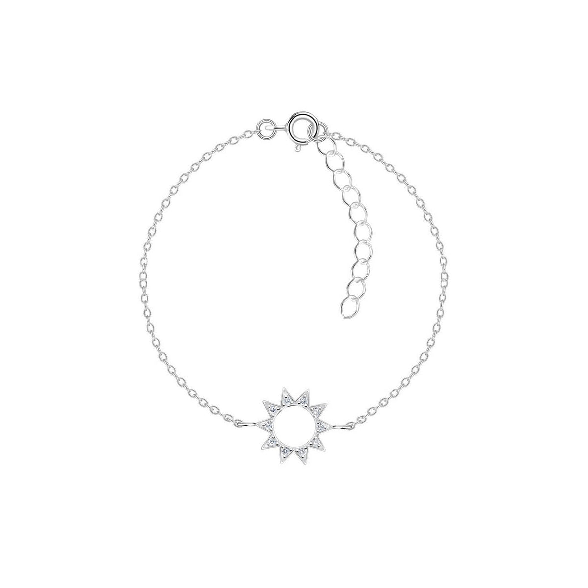 Dew Sun CZ 7.5 Inch Bracelet