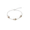 Dew Triple Freshwater Pearl 7.5 Inch Bracelet