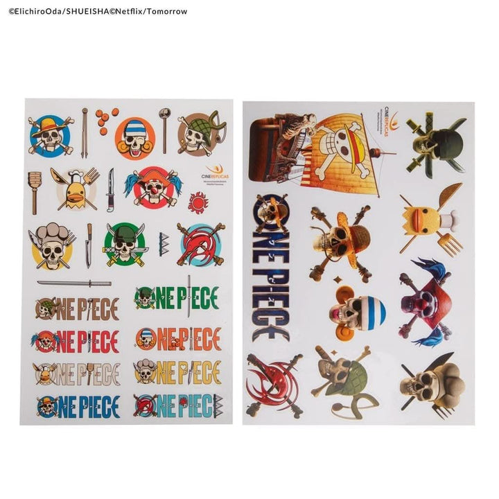 One Piece Set Of 36 One Piece Icons And Logos Stickers CR5290