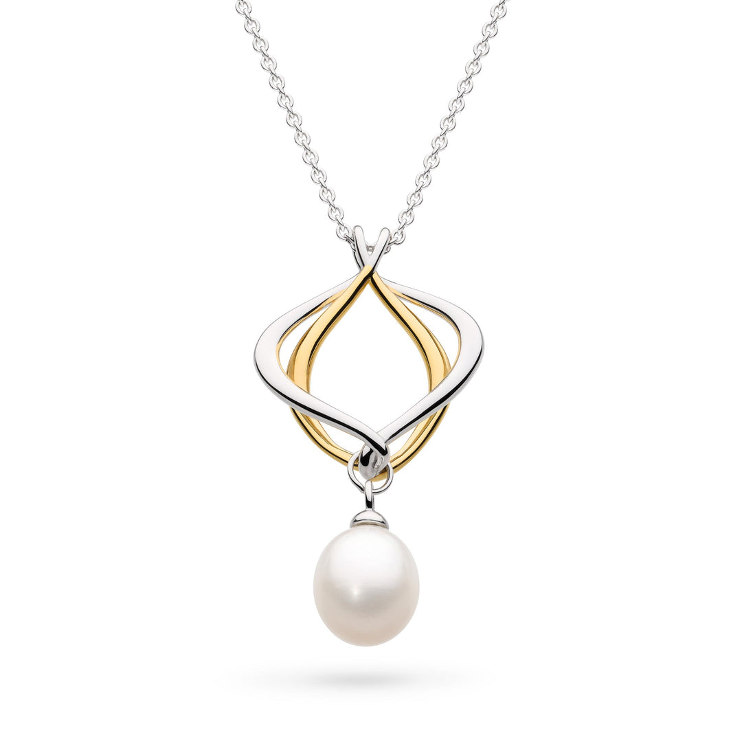 Kit Heath Alicia Pearl Golden Gold Plated18? Necklace 90021GFP