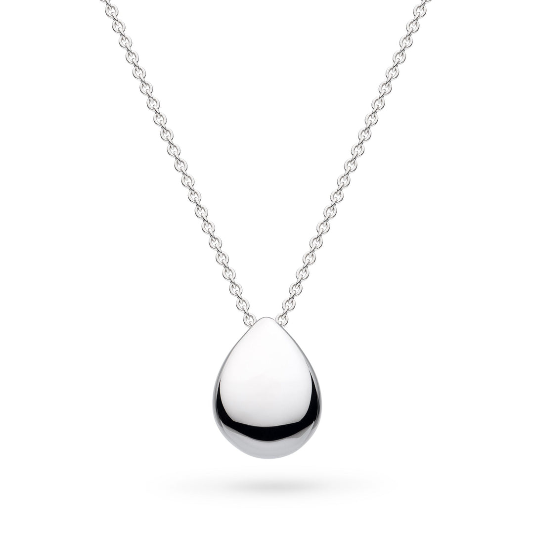 Kit Heath Coast Pebble Smooth Rhodium Plated Grande 18? Necklace  90152RP