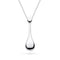 Kit Heath Coast Pebble Smooth Elegant Rhodium Plated 18? Necklace  90154RP