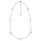 Kit Heath Coast Pebble Pearl Rhodium Plated Station 18" Necklace  90183FP
