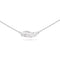 Kit Heath Feather Wisp Rhodium Plated 18" Necklace 90315RP