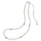 Kit Heath Blossom Flyte Honey Flower Rhodium Rice Pearl 18 Station Necklace 90332FP