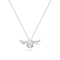 Kit Heath Blossom Flyte Honey Bee Rhodium Plated Midi 18 Necklace 90338RP