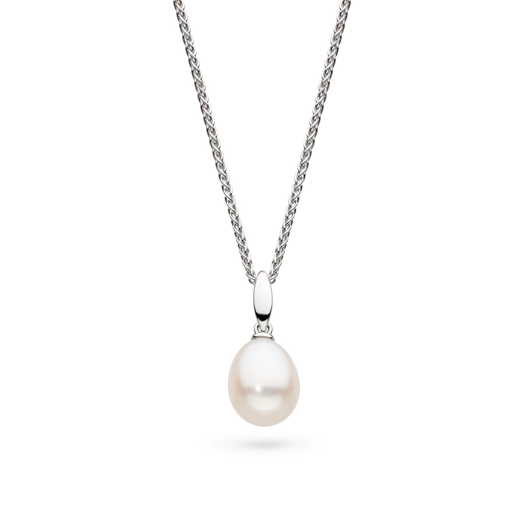 Kit Heath Revival Classic Pearl Rhodium Plated 20? Necklace 90427FP