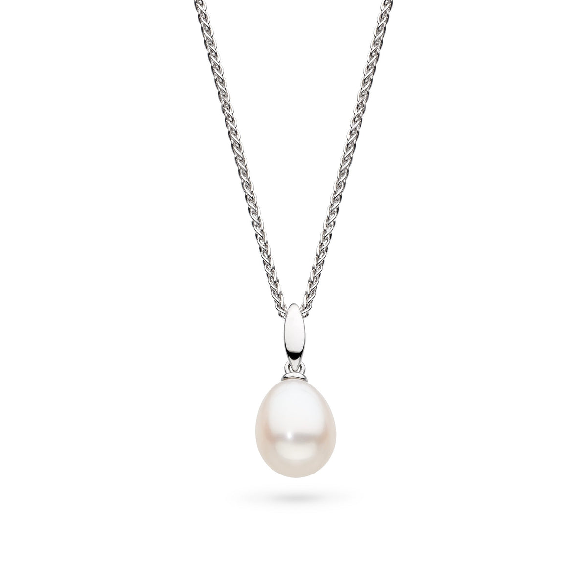 Kit Heath Revival Classic Pearl Rhodium Plated 20? Necklace 90427FP