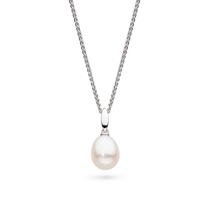 Kit Heath Revival Classic Pearl Rhodium Plated 20? Necklace 90427FP