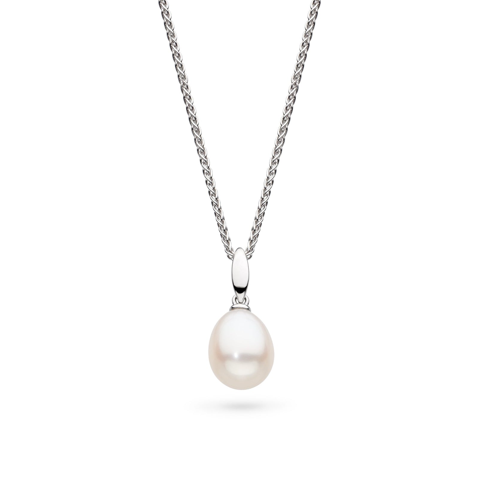 Kit Heath Revival Classic Pearl Rhodium Plated 20? Necklace 90427FP